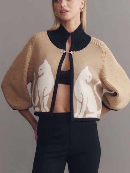 Anthropologie Sweaters - Anthropologie Maeve Cat Cardigan